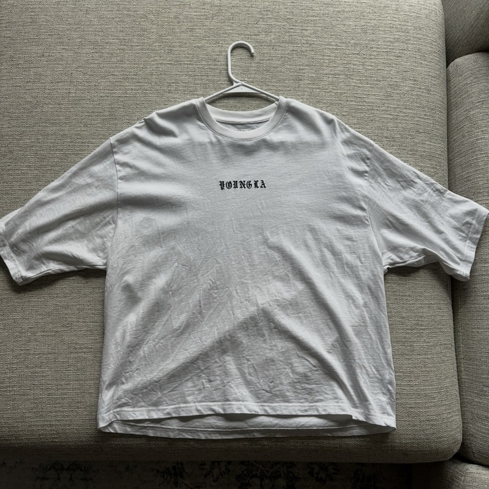 YoungLA White Short Sleeve Tee